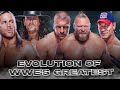 Complete evolution of greatest wwe superstars