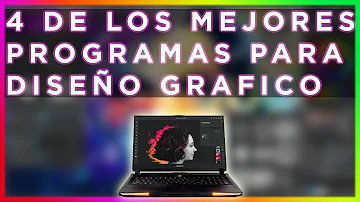 ¿Qué software necesito para diseño gráfico?
