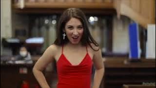 Sarah Banks Red Dress Experimental cut