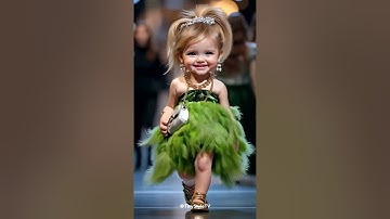 Little Angel Fashion 🎨 Sweet Catwalk Goals