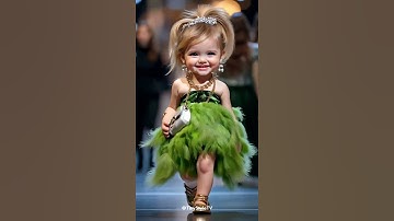 Little Angel Fashion 🎨 Sweet Catwalk Goals