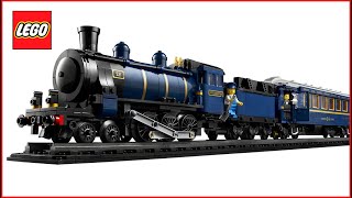 LEGO Ideas 21344 The Orient Express Train Lego Speed Build  Brick Builder