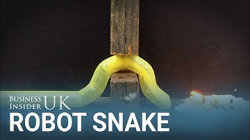 This inflatable robot snake could help with search and rescue missions