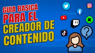 ¿CÓMO SER CREADOR DE CONTENIDO EN 2024?  Guía para youtubers, tiktokers, streamers.