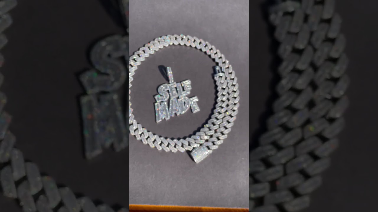 Add Luxury to Your Jewelry Box ⚡️  Self Made Limited Edition Iced Out Pendant 💦 