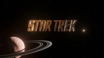 Star Trek: The Original Series Intro Remake (Blender)