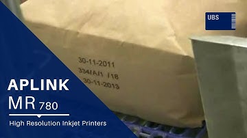 APLINK MRX 780 | Paper or plastic bag coding, printing and decorating | UBS