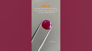 #Đá Ruby huyết kính Lục Yên tự nhiên 100% 2,63ct IRRC290 2502263 | giá: 18tr6 #iruby #daquy #đá_ruby