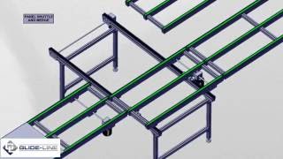 Glide-Line 360 Conveyor - Panel Shuttle and Merge