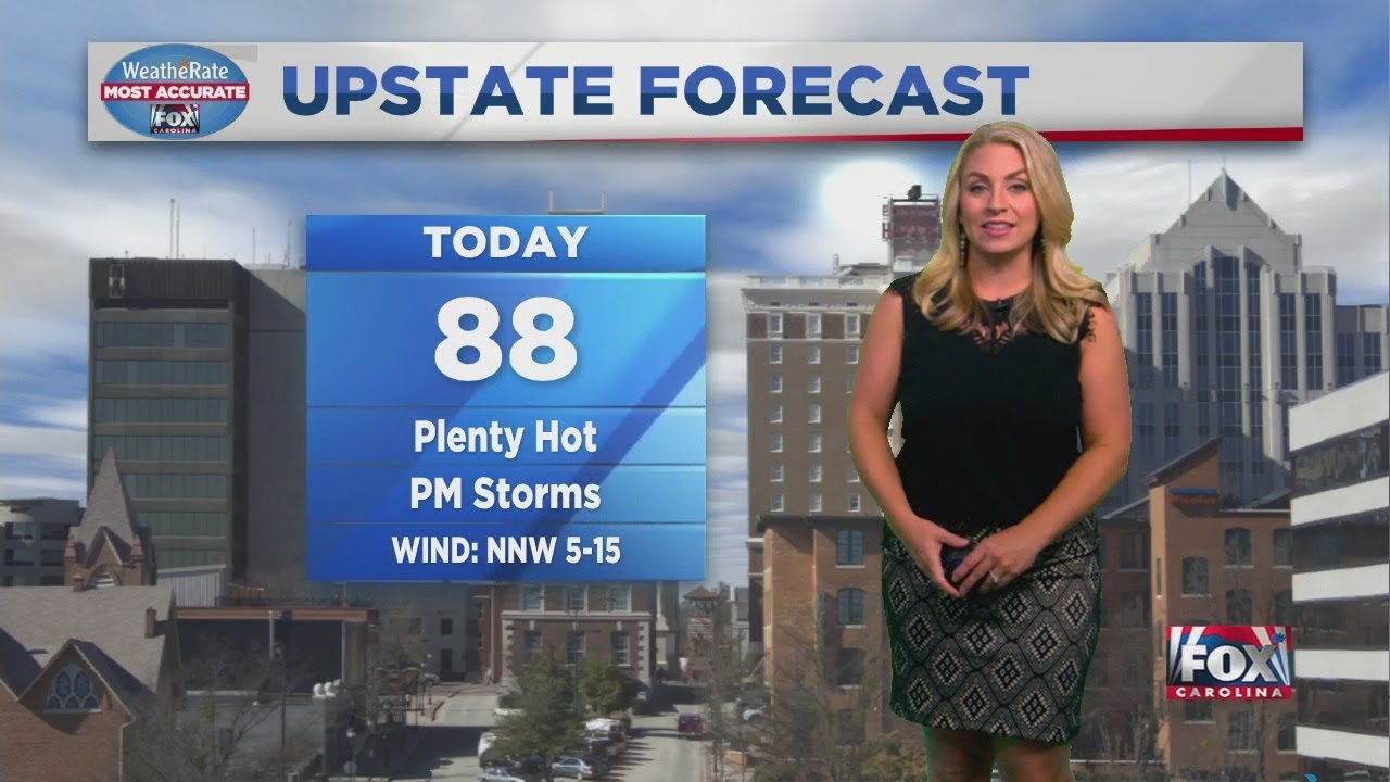 Warm today with afternoon storms - YouTube