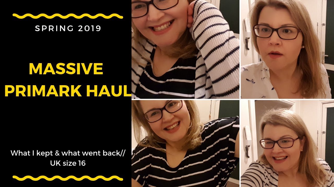 Primark Haul March 2019//Try On//UK size 16