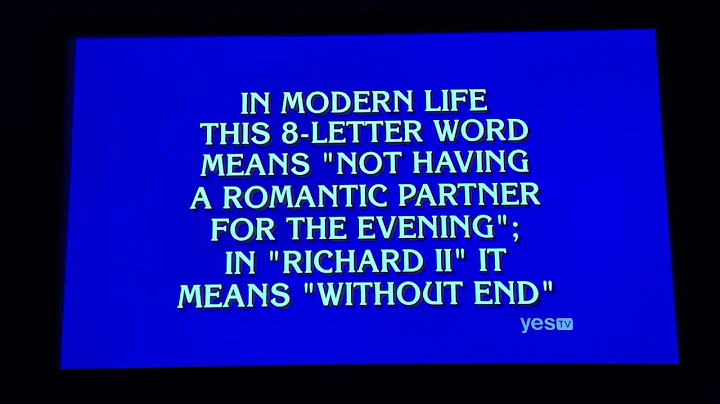 Double Jeopardy, Jessica Babbitt Day 4 - Alex has ...
