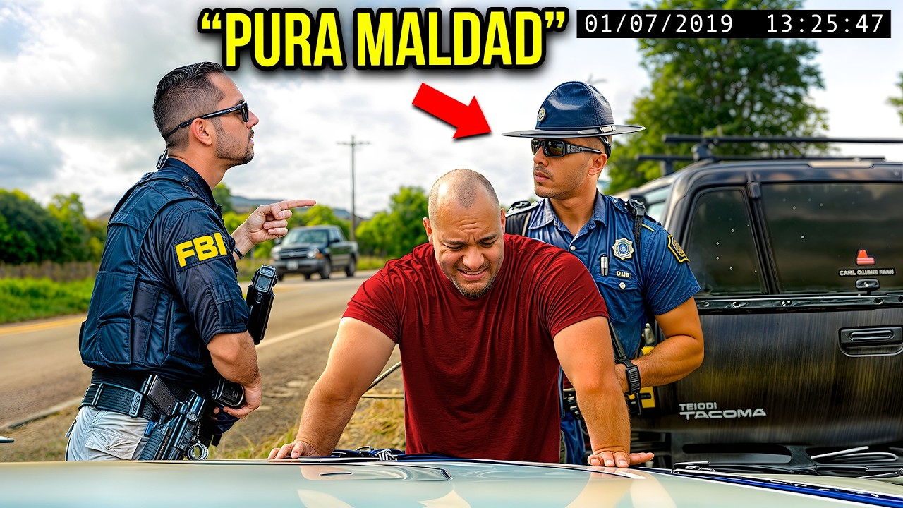Cuando Los Policías MALVADOS Se Dan Cuenta De Que Les Han Pillado
