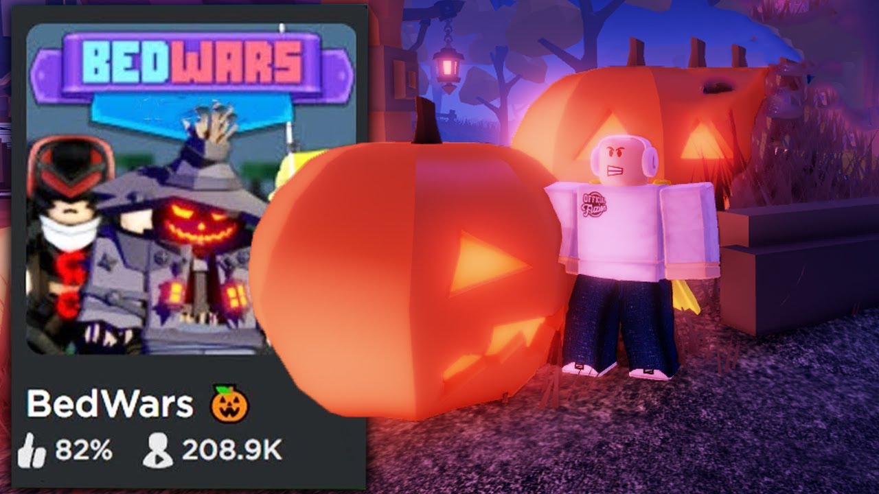 *NEW* HALLOWEEN EVENT!!🎃(first look) Roblox Bedwars YouTube