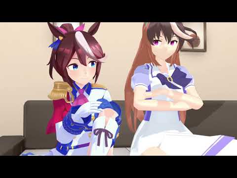 ルドルフに彼氏ができたことを報告するテイオーちゃん【ウマ娘MMD】