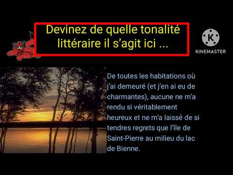 la tonalité littéraire tronc commun et 1bac cours + exercices شرح مبسط جدا للدرس تمارين مع التصحيح