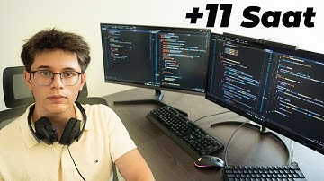 20 Yaşında Yazılımcı Olmak ! - Nasıl 11 SAAT Çalışıyorum ? #vlog