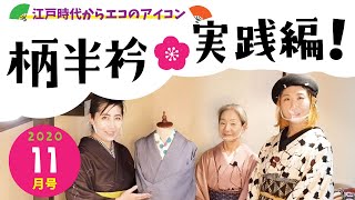 京都きものTV　令和2年11月号「柄半衿