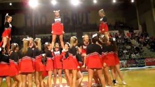 Union Varsity Cheerleaders - Feb. 2012