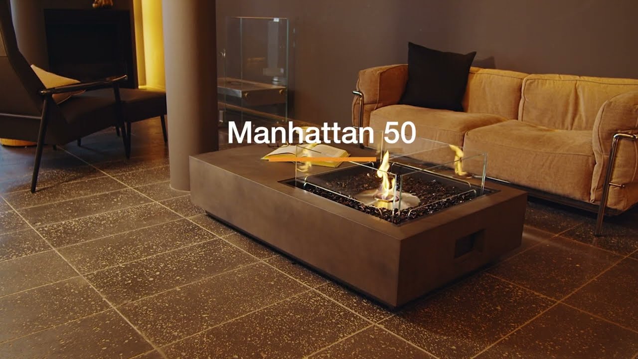 EcoSmart Manhattan 50 Fire Pit Table