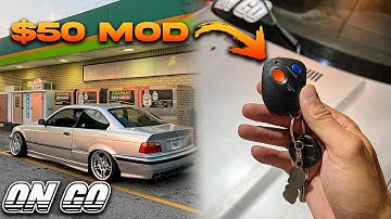 COOLEST $50 MOD for an E36!