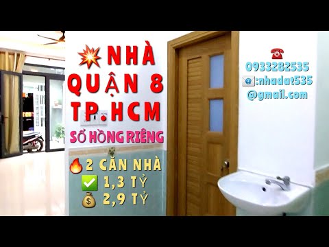 Video #084 #091 Nhà sổ hồng riêng 1,3 tỷ, quận 8, Tphcm -... - youtube