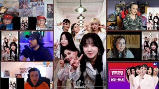 We asked (G)I-DLE to do the most insane interviewㅣOh my godㅣQuestion Parade 𝑹𝑬𝑨𝑪𝑻𝑰𝑶𝑵 𝑴𝑨𝑺𝑯𝑼𝑷