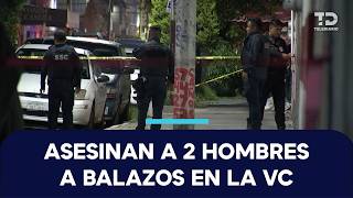 2 men shot to death in the Caracol neighborhood of Venustiano Carranza; 1 person detained 2 men shot to death in the Caracol neighborhood of Venustiano Carranza; 1 person detained