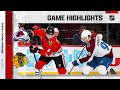 Avalanche @ Blackhawks 1/28/22 | NHL Highlights