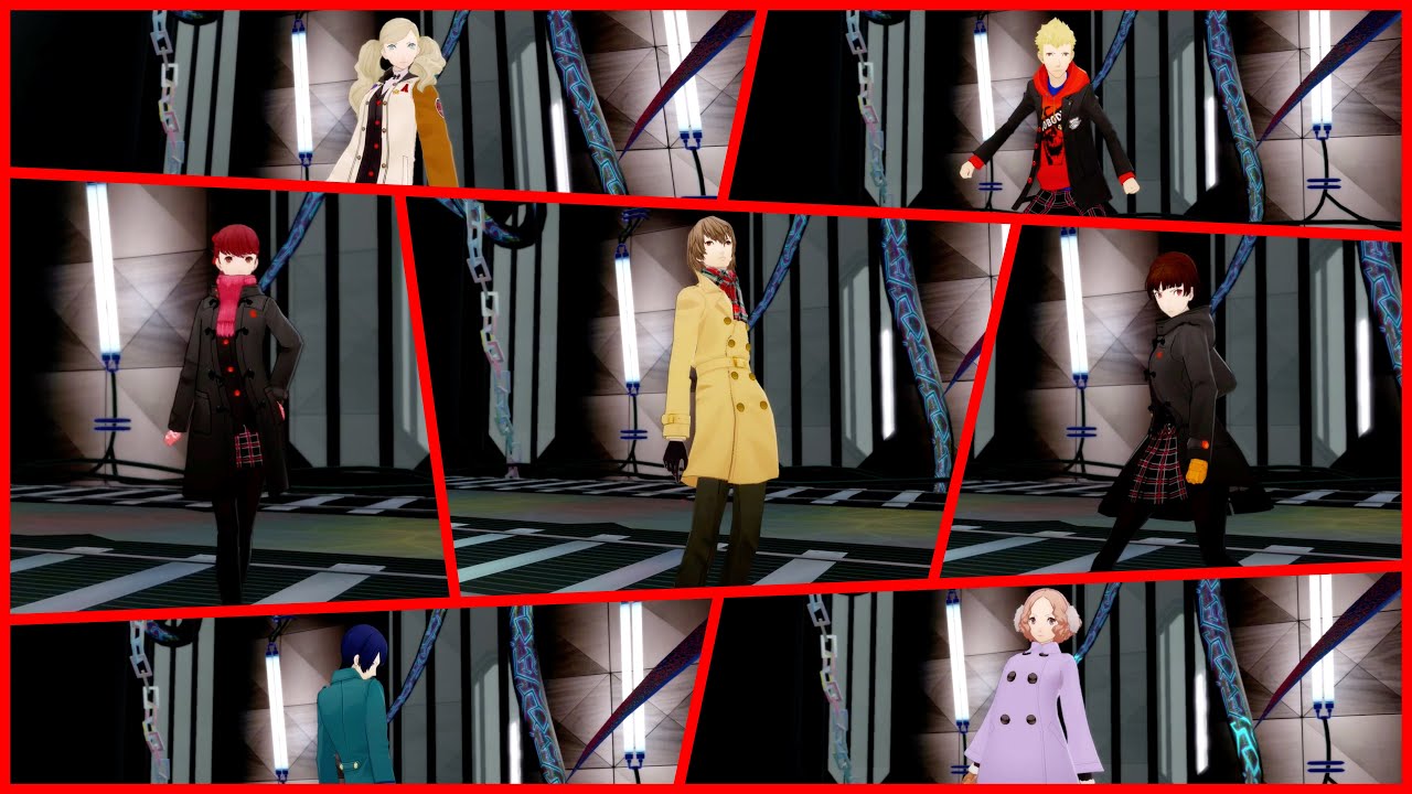 THIRD SEMESTER OUTFIT SHOWCASE Persona 5 Royal YouTube
