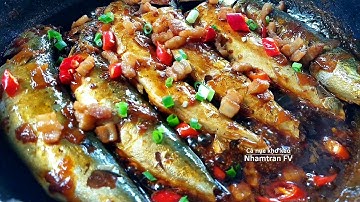 CÁ NỤC KHO KEO dẻo sánh đậm đà vị béo thơm không tanh cực ngon cơm mà dễ nấu |Nhamtran FV