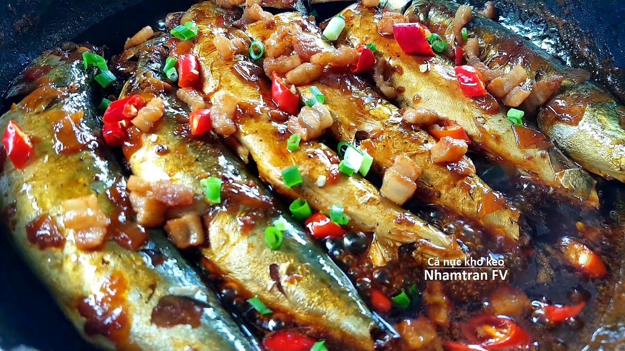 CÁ NỤC KHO KEO dẻo sánh đậm đà vị béo thơm không tanh cực ngon cơm mà dễ nấu |Nhamtran FV