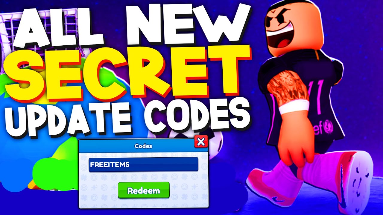 ALL NEW SECRET UPDATE CODES In GOAL KICK SIMULATOR CODES Goal Kick Simulator Codes ROBLOX 