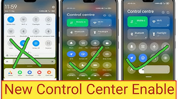 Use New Control Centre || Poco c3 miui New Update 2024 || realme New Version 2024