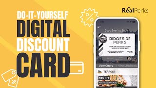 Digital Discount Card App Platform - Do It Yourself - RealPerks screenshot 2