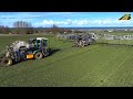 Gülle fahren Gärreste Verschlauchung - Landwirtschaft an der Ostsee - Traktor Farmer Slurry driving