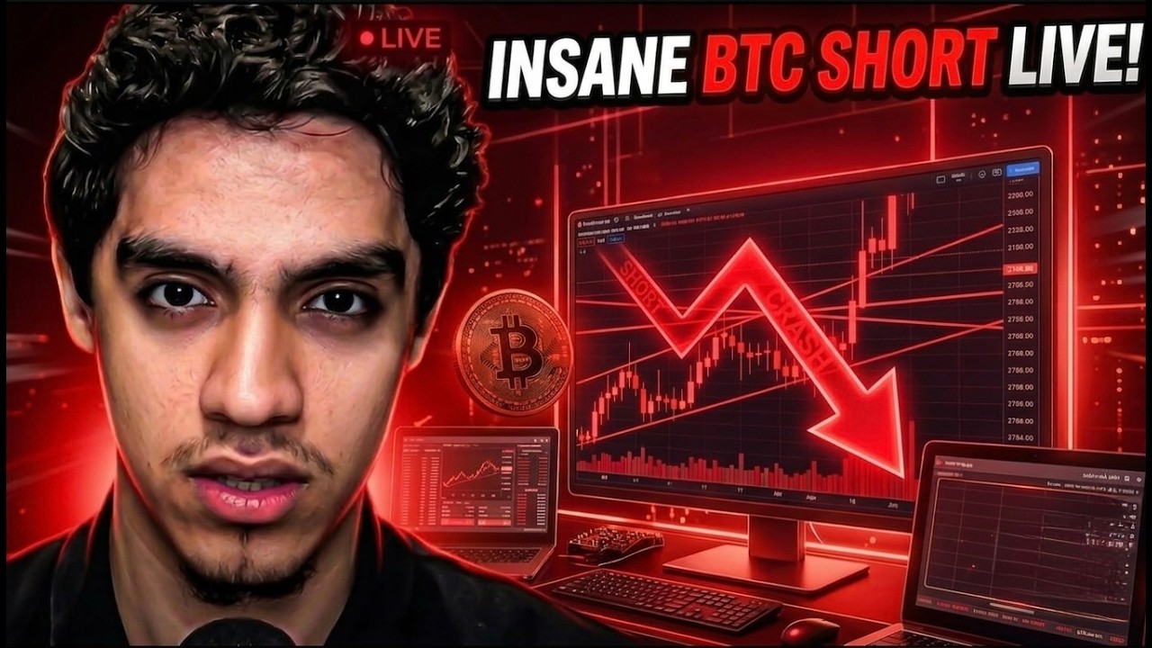 Miniatura Live Trading Bitcoin (New Trade)🚨