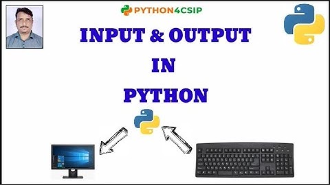 Input Output in Python | Python input function | Python input output | Python print function