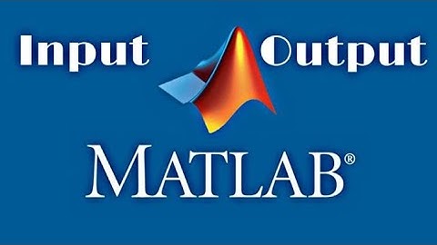 Input statements in MATLAB | Graphical Inputs in MATLAB | Matlab Tutorial | Elect Engineering Educ
