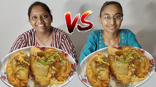 જામનગરનાં પ્રખ્યાત તીખાં ઘુઘરા Eating Challenge | Gujarati Food Eating Challenge gujaratirecipe