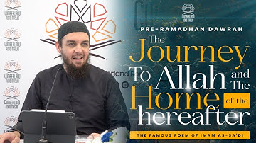 The Journey To Allah And The Abode Of The Hereafter || Shaykh Muhammad Tim Humble
