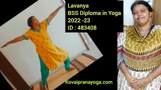 ?Yoga - Great motivation and strength. Lavanya , Periyanayakkanpalayam Diploma in Yoga 2022-23