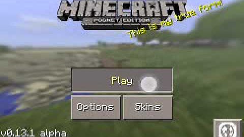 (PMGTHCH)Reviewรีวิวminecraft pe0.13.1+blockluncherpro