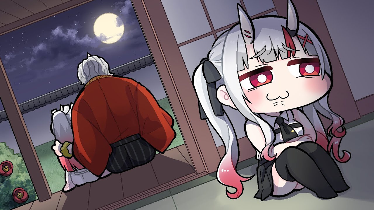 Nakiri Ayame is ignored by her parents【Komainu / Clip / Hololive】