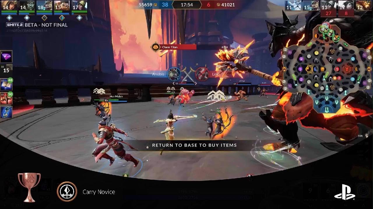 SMITE 2 Ps5 game play