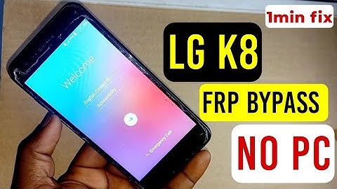 Lg K8 (LM-X210) Frp Bypass/Unlock Google Account Lock | YouTube Update Fixed || Without Pc