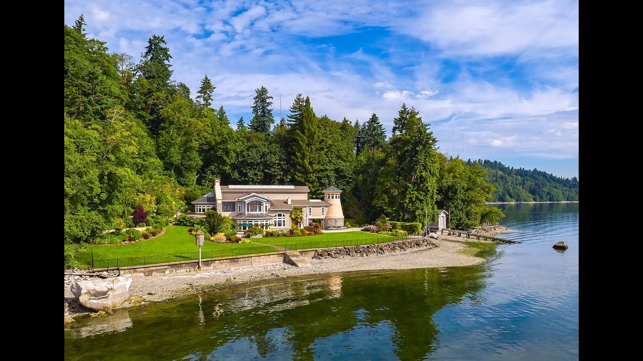 Vashon Island Waterfront Estate YouTube