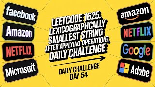1625  Lexicographically Smallest String Applying Operations #dailychallenge #day54 #codinginterview