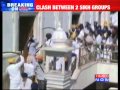 Sikh groups clash in golden temple