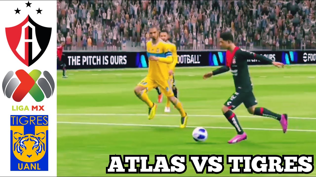 Atlas vs Tigres Liga MX 2024 Highlights Goals - YouTube